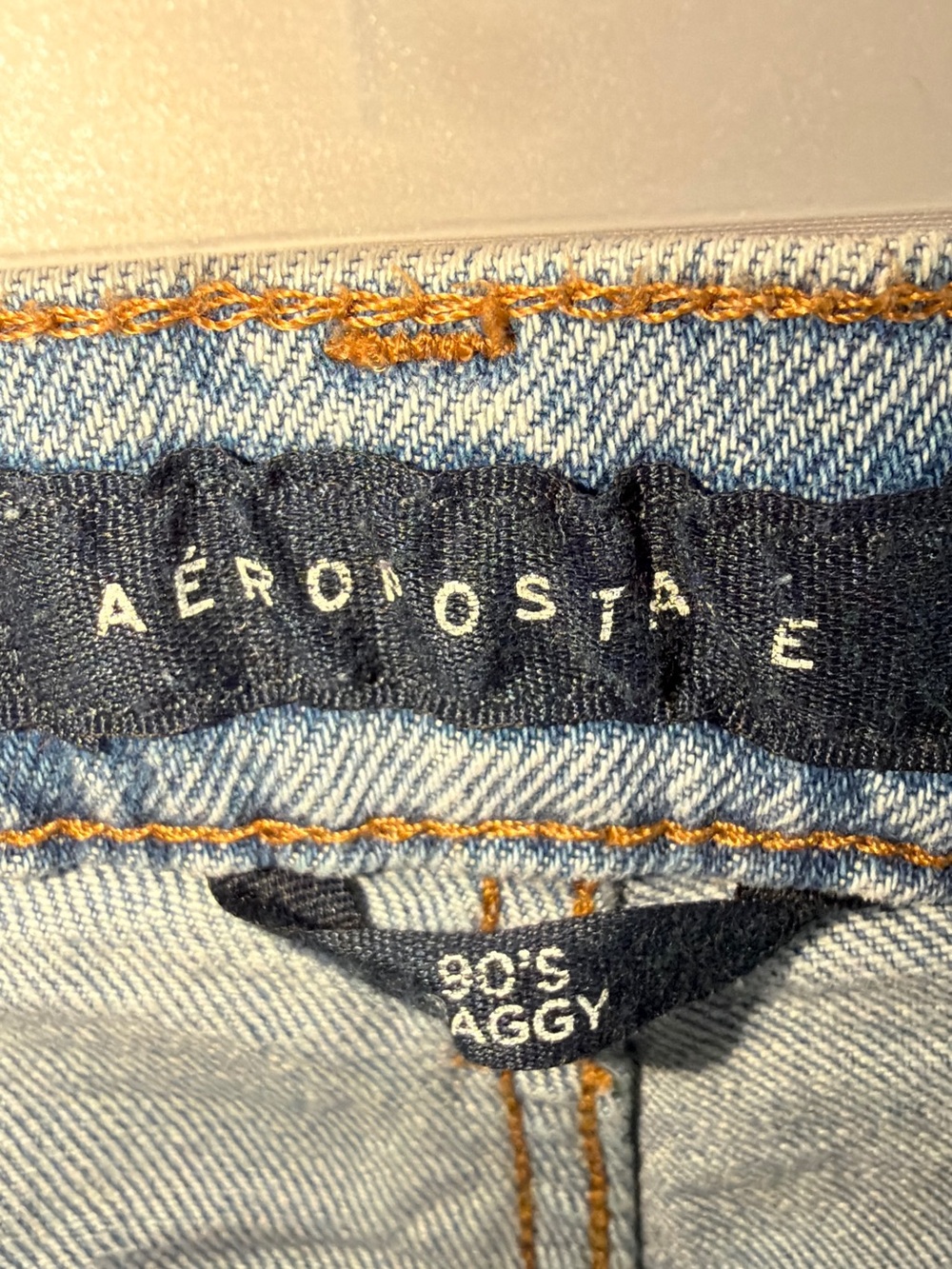 Aeropostale Women's Light Blue Slim Straight Jeans - Picture 2 of 5